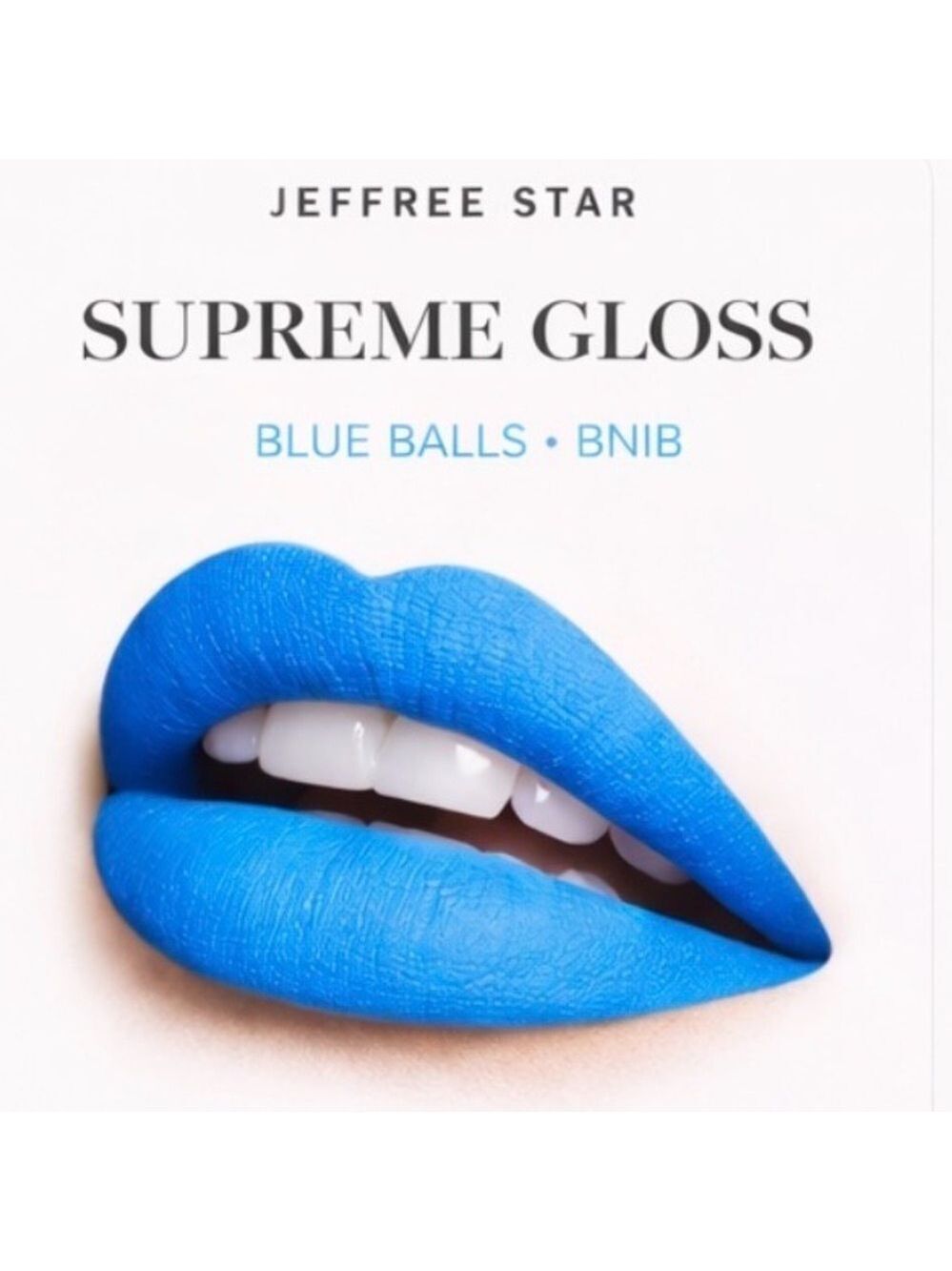 Jeffree Star Supreme Gloss Blue Balls Lip Gloss